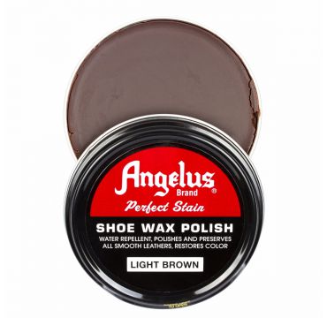 Angelus cera per scarpe marrone chiaro 75 g 