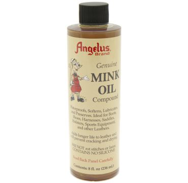 Crema lucidante  per scarpe Angelus Oil Mink 236ml