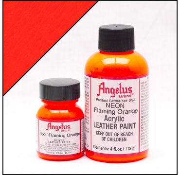  Vernice per pelle Angelus Arancione Fuoco 