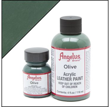 Vernice per pelle Angelus Verde Oliva