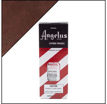  Angelus Suede Dye per pelli scamosciate Marrone 88ml 