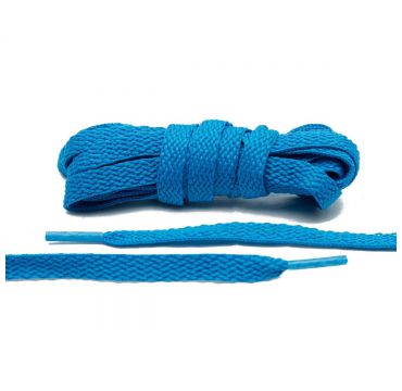 Laces bahama blue flat 