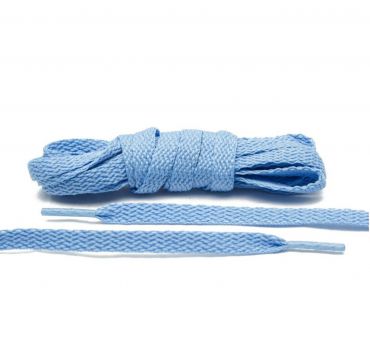 Laces carolina blue flat 