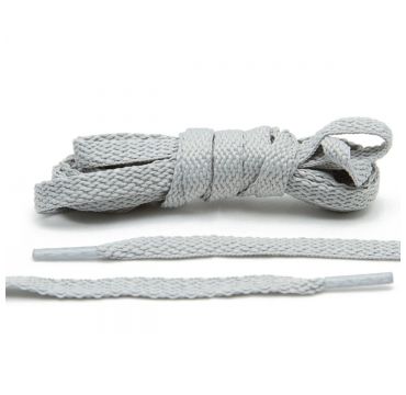 Laces light grey flat  