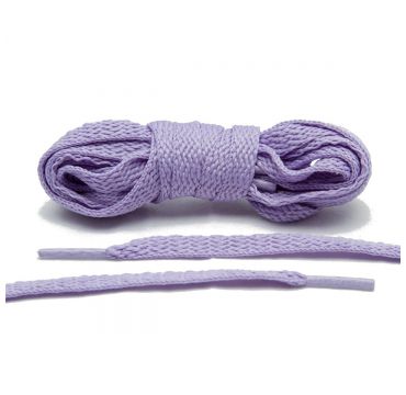 Laces lilac flat 