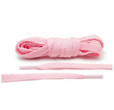Laces pink flat 