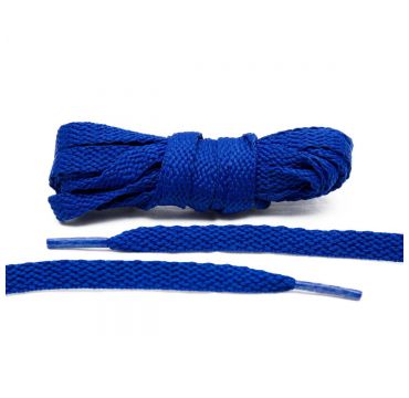 Laces royal blue flat 