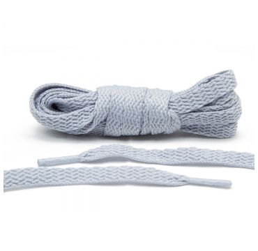 Laces silver flat 
