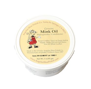 Crema lucidante  per scarpe Angelus Oil Mink  85 g