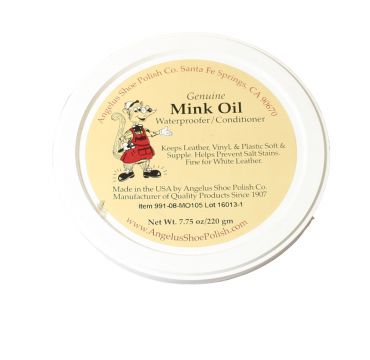 Crema lucidante  per scarpe Angelus Oil Mink  215 g