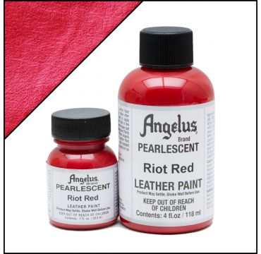 Angelus Pearlescent Rosso Riot perlato