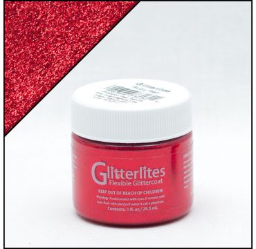 Angelus brillantini Glitterlites Ruby Red rosso rubino 29,5ml