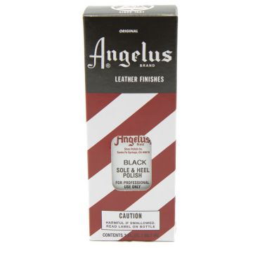 Lucido Angelus per tacchi e suole Nero