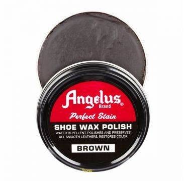 Angelus cera per scarpe marrone75 g