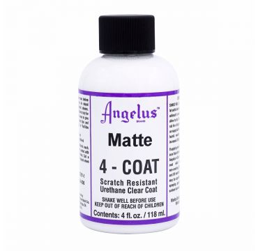 Angelus Matte 4-Coat, sigillante per la protezione di pelle, plastica, legno, opaco 118 ml