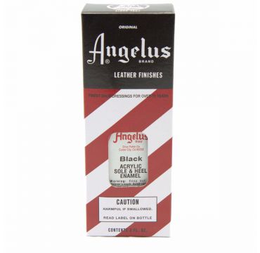 Angelus Sole & Heel Enamel Black 88ml